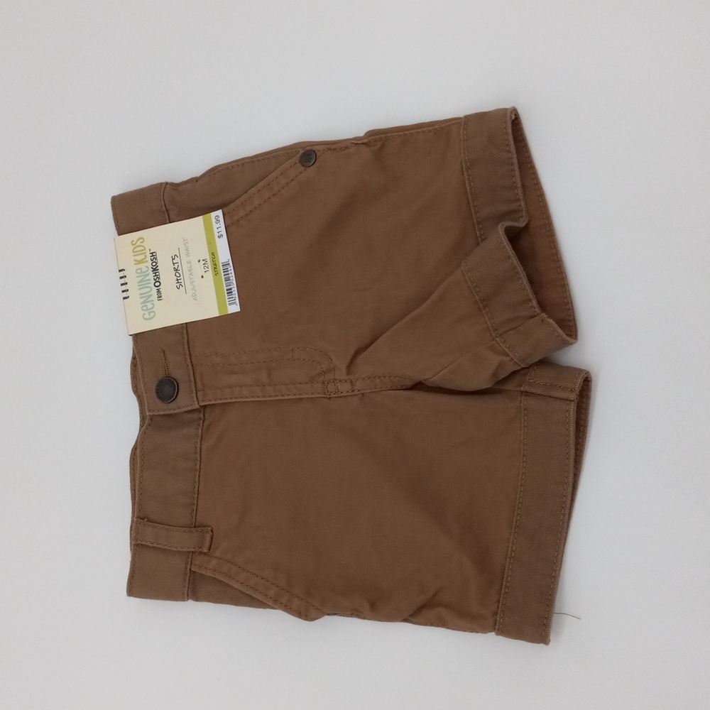 Genuine Kids Shorts with Adjustable Waist (12M)